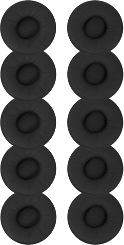 Jabra 14101-59 Koptelefoonkussentjes Leer Zwart 10 stuk(s)