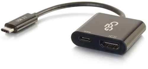 C2G 80492 USB grafische adapter 3840 x 2160 Pixels Zwart