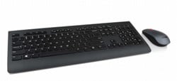 Lenovo 4X30H56829 toetsenbord Inclusief muis RF Draadloos QWERTY Amerikaans Engels Zwart