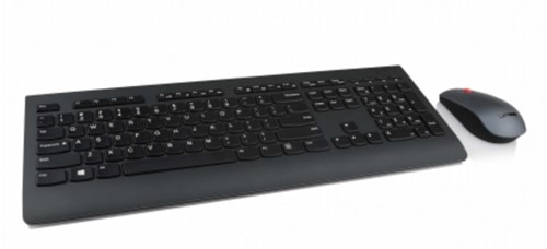 Lenovo 4X30H56829 toetsenbord Inclusief muis RF Draadloos QWERTY Amerikaans Engels Zwart