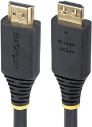 StarTech.com 0,9m High Speed HDMI Kabel met Grip Connectors, 4K 60Hz/1440p 144Hz, HDR10/HDCP 2.2/ARC, 18Gbps, UHD HDMI 2.0 Kabel voor TV/Monitor/Display, TPE Mantel