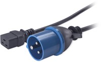 APC C19/IEC309 2.5m Zwart 2,5 m C19 stekker-2