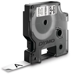 DYMO D1 -Durable Labels - Black on White - 12mm x 5.5m