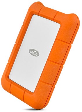 LaCie Rugged USB-C externe harde schijf 2000 GB Oranje, Zilver-3