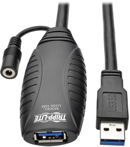 Tripp Lite U330-15M USB-kabel USB 3.2 Gen 1 (3.1 Gen 1) USB A Zwart