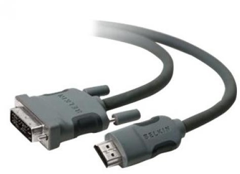Belkin HDMI - DVI-D M/M 1.8m 1,8 m HDMI Type A (Standaard) Zwart