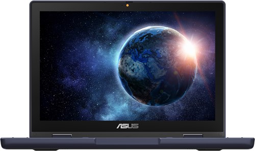 ASUS BR1204FGA-R90068XA Hybride (2-in-1) 31 cm (12.2") Touchscreen WUXGA Intel® N N100 8 GB LPDDR5-SDRAM 128 GB Flash Wi-Fi 6 (802.11ax) Windows 11 Pro Education Zwart, Grijs