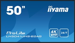 iiyama LH5041UHS-B2AG beeldkrant Digitale signage flatscreen 127 cm (50") LCD 500 cd/m² 4K Ultra HD Zwart 24/7