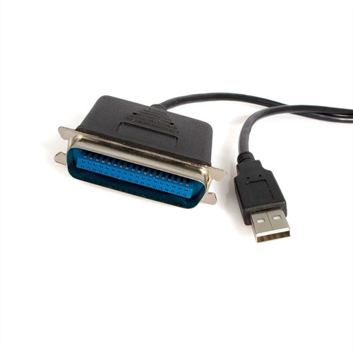 StarTech.com 3 m USB naar Parallel Printer Adapter - M/M