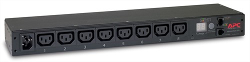 APC Rack PDU, Metered, 0U/1U, 10A, 230V, (8x) C13, C14 stekker-2