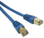 C2G 50m Shielded Cat5e Moulded Patch Cable netwerkkabel Blauw