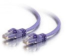 C2G Cat6 550MHz Snagless Patch Cable 1m netwerkkabel Paars