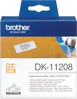 Brother Grote adreslabels papier 38 x 90 mm-2
