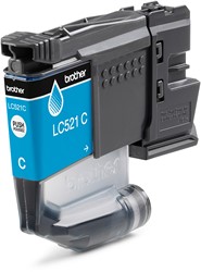 Brother LC521C inktcartridge 1 stuk(s) Origineel Cyaan