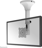 Neomounts FPMA-C025SILVER Monitor/TV-beugel plafond 10-30" - h 37-47 cm - kantelbaar