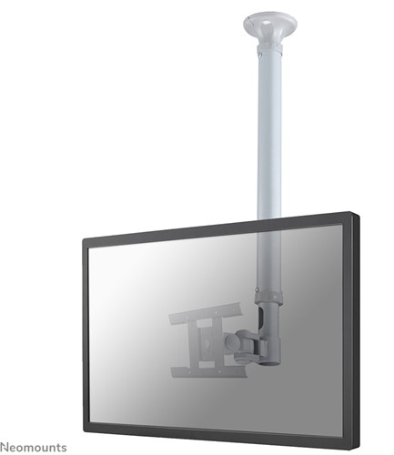 Neomounts FPMA-C100SILVER Monitor/TV-beugel plafond 10-30" - h 79-129 cm