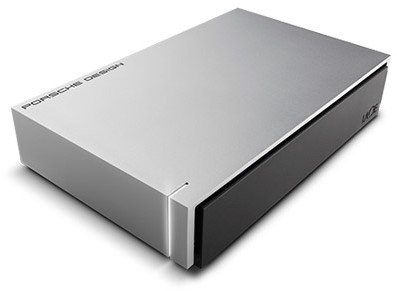 LaCie Porsche Design Desktop Drive externe harde schijf 8 TB 3.5" Micro-USB B 3.2 Gen 1 (3.1 Gen 1) Zwart, Grijs