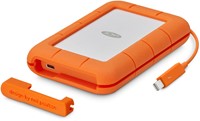 LaCie Rugged Thunderbolt technologie 1 TB Micro-USB B 3.2 Gen 1 (3.1 Gen 1) Oranje, Zilver