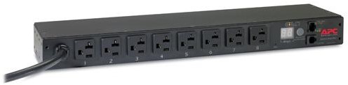 APC AP7801B energiedistributie 8 AC-uitgang(en) 1U Zwart-2