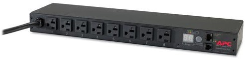 APC AP7801B energiedistributie 8 AC-uitgang(en) 1U Zwart