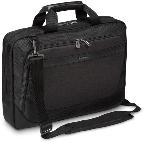 Targus CitySmart 39,6 cm (15.6") Aktetas Zwart, Grijs