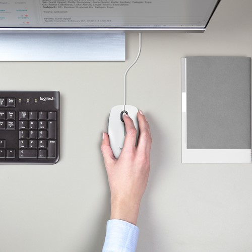 Logitech M100 muis Ambidextrous USB Type-A Optisch 1000 DPI-2