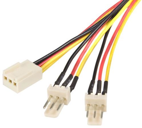 StarTech.com 30 cm TX3 ventilatorvoedingsplitterkabel