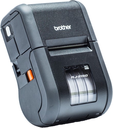 Brother RJ-2150 POS-printer 203 x 203 DPI Bedraad en draadloos Direct thermisch Mobiele printer