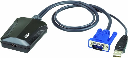 ATEN Laptop USB KVM Console Crash Cart-adapter