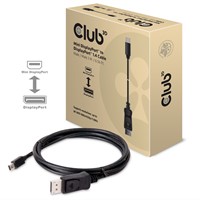 CLUB3D Mini DisplayPort naar DisplayPort 1.4 HBR3 8K60Hz Kabel, 2 Meter-2