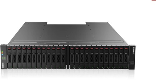 Lenovo DS4200 SFF SAS DUAL CONTR disk array Rack (2U) Zwart, Roestvrijstaal