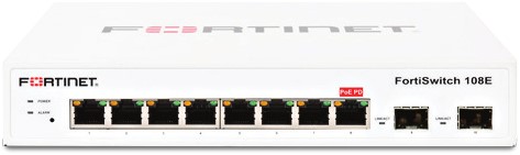 Fortinet FortiSwitch FS-108E Managed L2 Gigabit Ethernet (10/100/1000) Wit