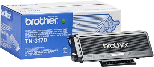 Brother TN-3170 tonercartridge 1 stuk(s) Origineel Zwart