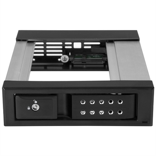StarTech.com 5.25" naar 3.5" Harde Schijf Hot Swap Bay - Zonder tray - Voor 3.5" SATA/SAS schijven - Aluminium - SAS/ SATA Backplane-2