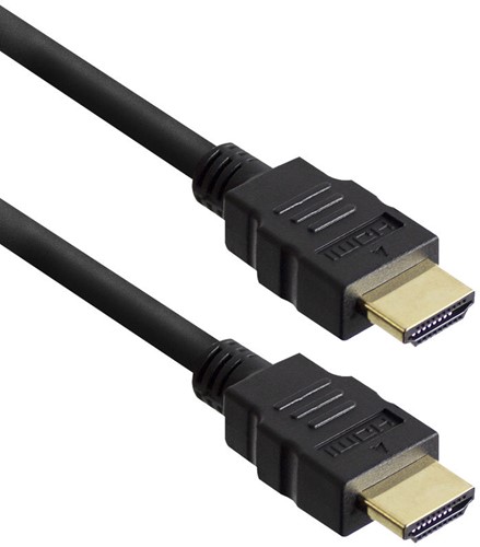 Ewent OEM High Speed HDMI kabel met ethernet, 3 Meter Zwart