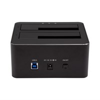 StarTech.com Dual-bay SATA HDD docking station voor 2 x 2.5/3.5" SATA SSDs/HDDs USB 3.0-2