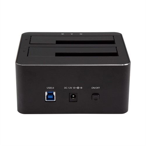 StarTech.com Dual-bay SATA HDD docking station voor 2 x 2.5/3.5" SATA SSDs/HDDs USB 3.0-2
