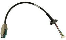 Zebra CBL-VC80-KBUS1-01 USB-kabel 220 m USB A Zwart