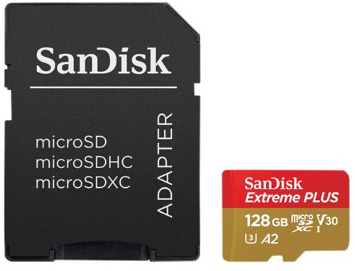 SanDisk Extreme PLUS 128 GB MicroSDXC Klasse 10