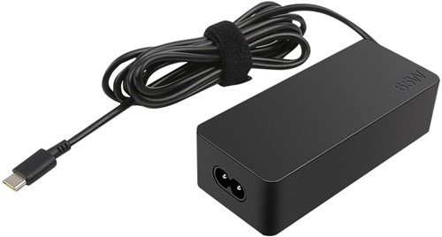 Lenovo 4X20M26273 netvoeding & inverter Binnen 65 W Zwart