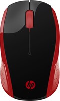 HP draadloze muis 200 (Empress red)-2