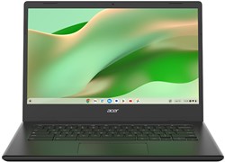 Acer Chromebook CBOA314-1H-C6NG Intel® Celeron® N N4500 35,6 cm (14") Full HD 4 GB LPDDR4x-SDRAM 128 GB eMMC Wi-Fi 5 (802.11ac) ChromeOS US International Zwart