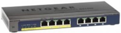 NETGEAR GS108PP Unmanaged Gigabit Ethernet (10/100/1000) Power over Ethernet (PoE) Zwart