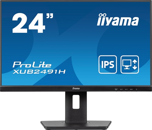 iiyama ProLite XUB2491H-B1 computer monitor 60,5 cm (23.8") 1920 x 1080 Pixels Full HD LED Zwart