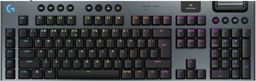 Logitech G G915 X LIGHTSPEED toetsenbord Gamen USB + RF Wireless + Bluetooth QWERTY US International Zwart