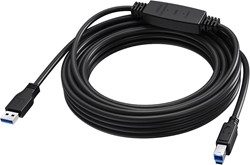 Vision TC 5MUSB3.0+/BL USB-kabel USB 3.2 Gen 1 (3.1 Gen 1) 2 m USB A USB B Zwart