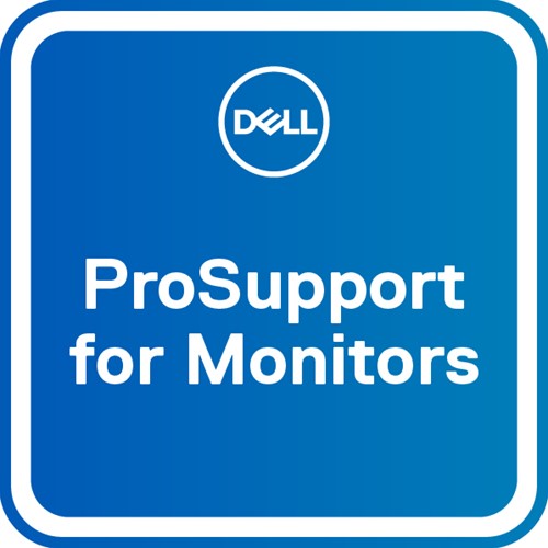 DELL Upgrade van 3 jaren Basic Advanced Exchange tot 5 jaren ProSupport for monitors