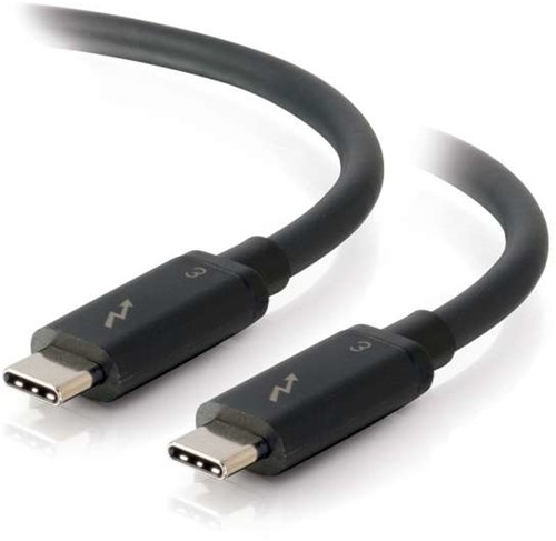 C2G 2 m Thunderbolt 3 20 Gbit/s Zwart