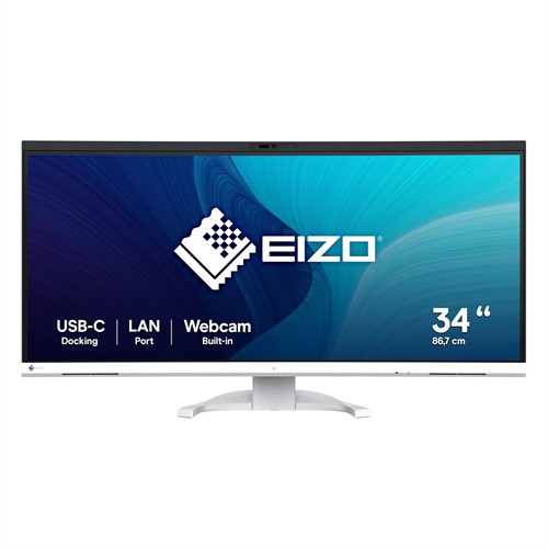 EIZO FlexScan EV3450XC-WT computer monitor 86,6 cm (34.1") 3440 x 1440 Pixels UltraWide Quad HD LED Wit