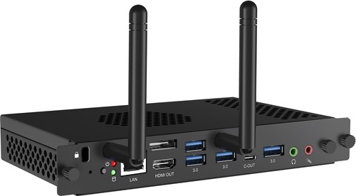iiyama OPC51204BC-1 PC's/werkstation Intel® Core™ i5 i5-12450H 8 GB DDR4-SDRAM 256 GB SSD Windows 11 IoT Enterprise Mini PC Zwart